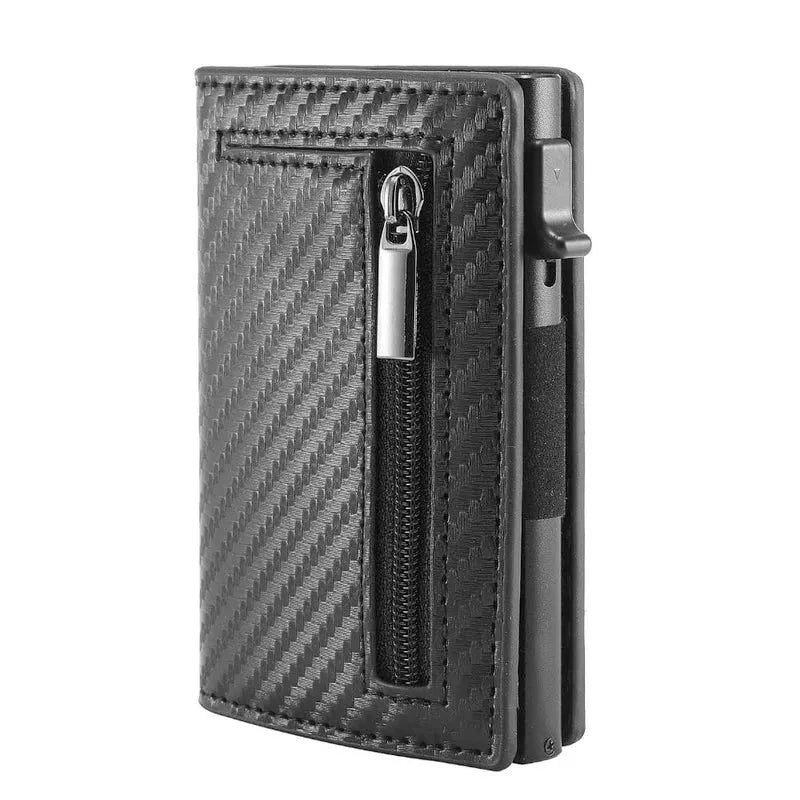 Premium RFID Portemonnee met Ritsvak – Compact en Anti-Skim Bescherming