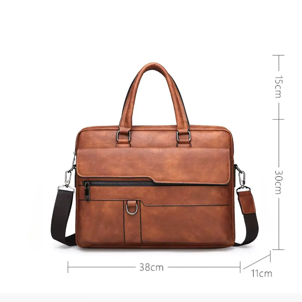 Leren laptoptas bruin – Stijlvol, Duurzaam & Functioneel