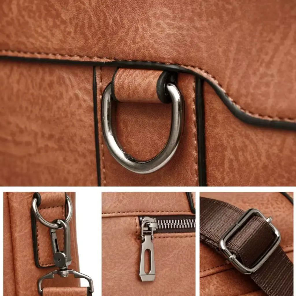 Leren laptoptas bruin – Stijlvol, Duurzaam & Functioneel