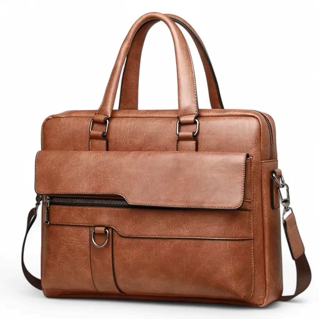 Leren laptoptas bruin – Stijlvol, Duurzaam & Functioneel