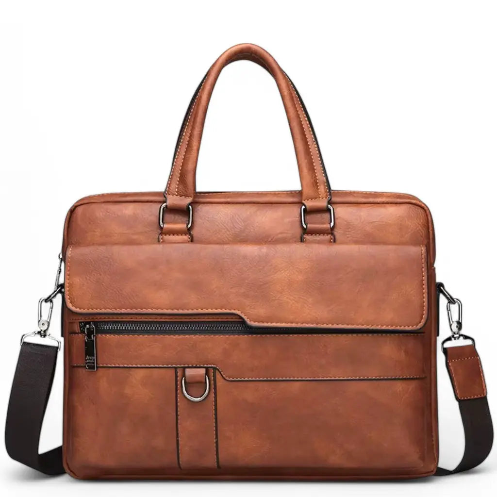 Leren laptoptas bruin – Stijlvol, Duurzaam & Functioneel