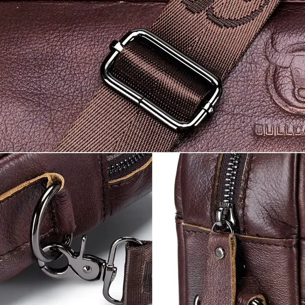 Leren laptoptas heren 14 inch – Luxe, Duurzaam & Beschermend