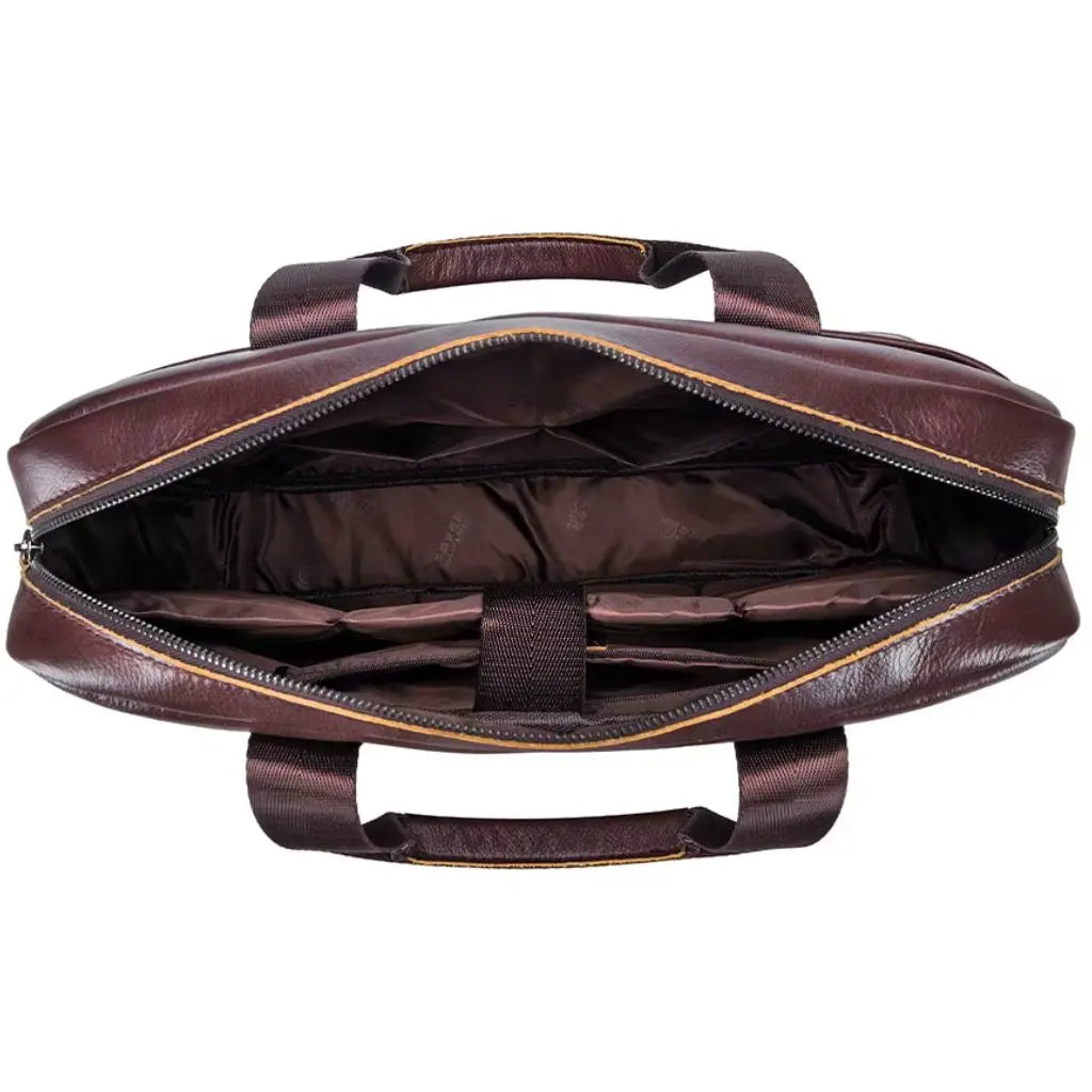 Leren laptoptas heren 14 inch – Luxe, Duurzaam & Beschermend