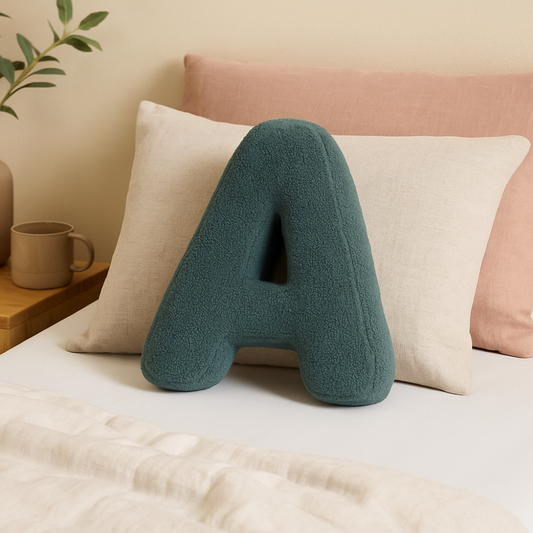 Alfabet Kussen – Zachte Letter Kussens voor Kinderen & Decoratie
