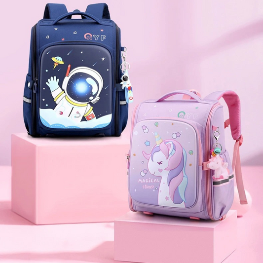Kinder Rugzak met Dierenprint – Schooltas voor Meisjes & Jongens