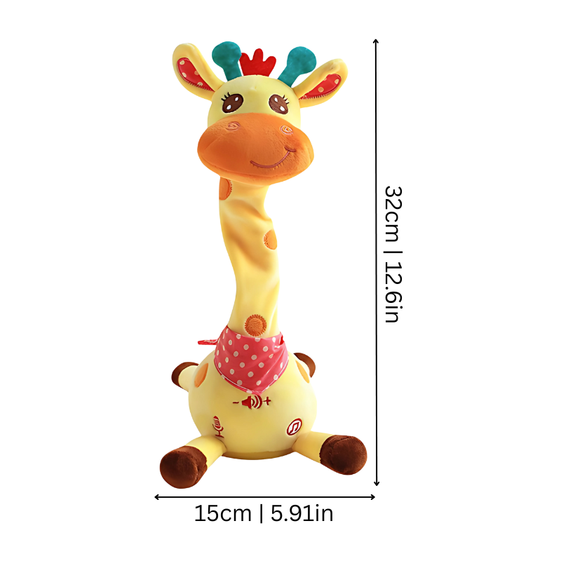 Interactief Baby Speelgoed – Muzikale Giraffe met Licht & Beweging