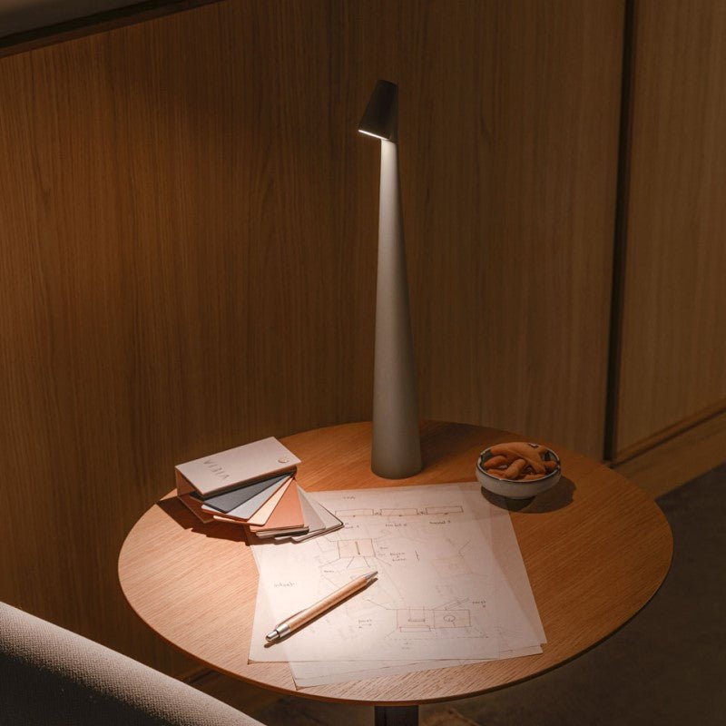 Moderne LED Tafellamp in Kandelaarstijl – Dimbaar & Draadloos | Sfeerverlichting