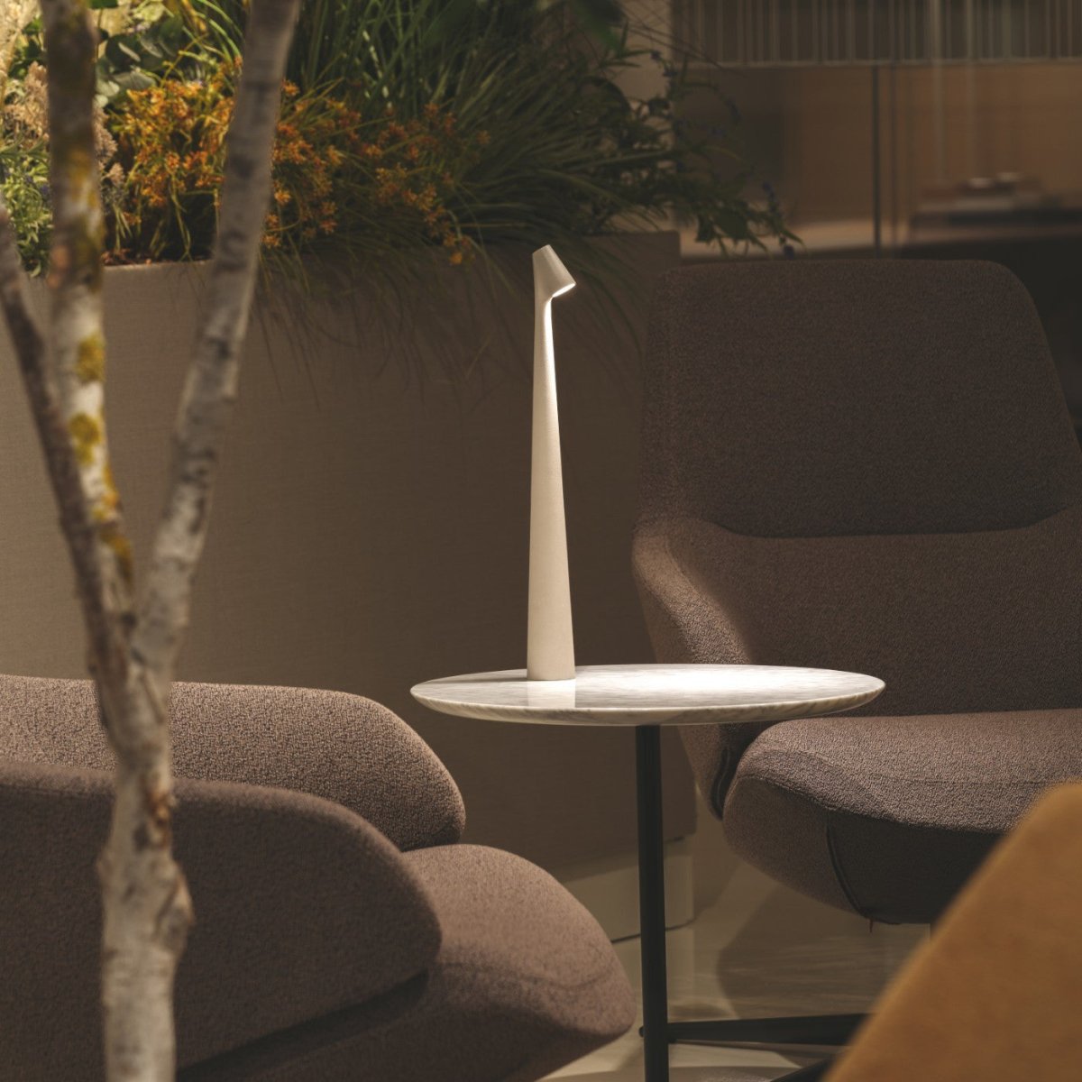 Moderne LED Tafellamp in Kandelaarstijl – Dimbaar & Draadloos | Sfeerverlichting