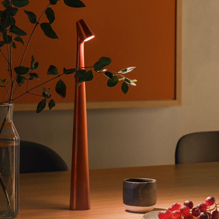 Moderne LED Tafellamp in Kandelaarstijl – Dimbaar & Draadloos | Sfeerverlichting