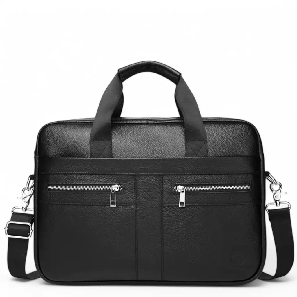 Leren Laptoptas Heren 15.6 inch – Luxe & Praktische Werktas voor Laptop