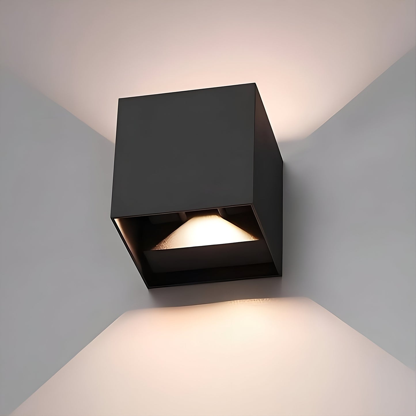 Moderne oplaadbare LED Wandlamp – Up & Down Verlichting voor Woonkamer, Hal en Slaapkamer