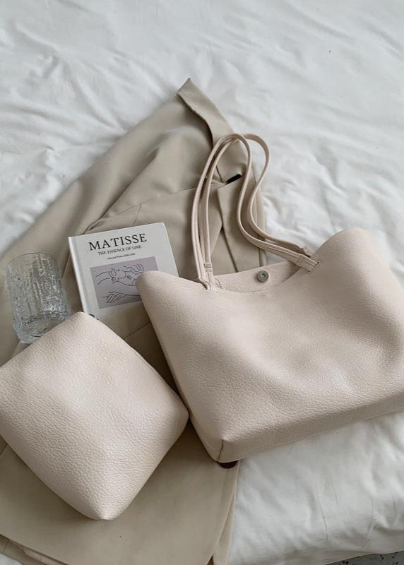 Soft Leather Tote – Ruime Leren Shopper voor Werk & Dagelijks Gebruik