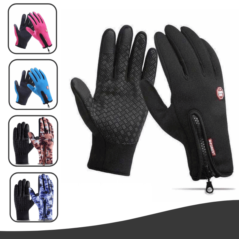 Winter Handschoenen Heren & Dames – Touchscreen Fietshandschoenen met Antislip