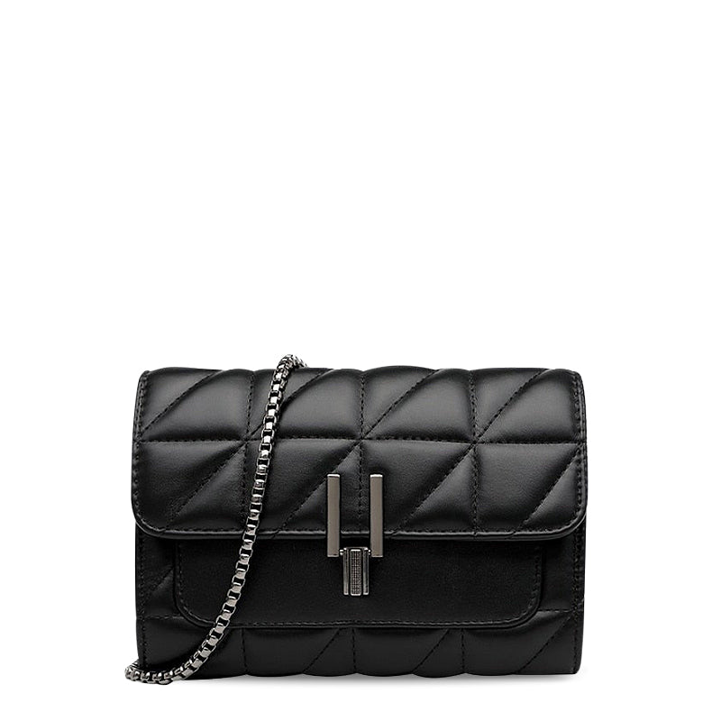Luxe Quilted Design Schoudertas met Ketting