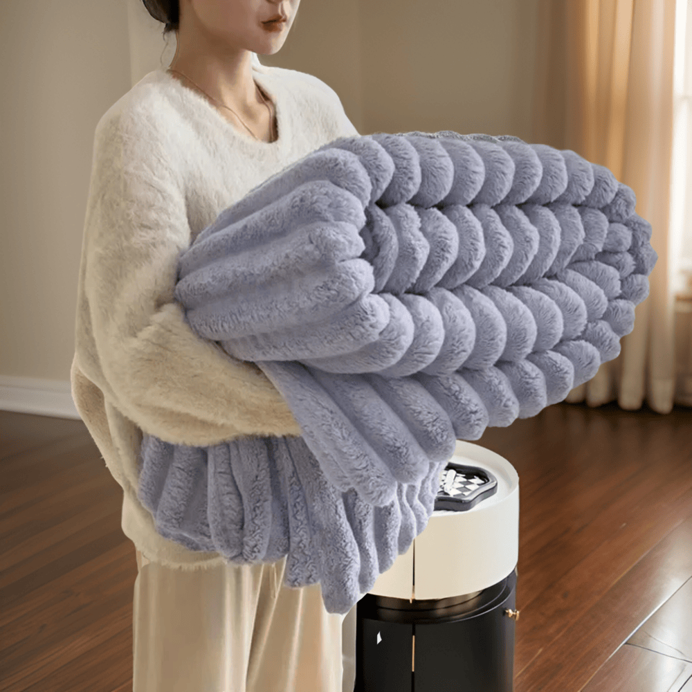 Cozy Fleece Deken – Superzachte & Warme Plaid voor Bank en BedCozyBlanket - Lyxig Plyschfleecefilt för Soffan - Mjuk, Varm och Mysig filt för Soffan och Vardagsrummet