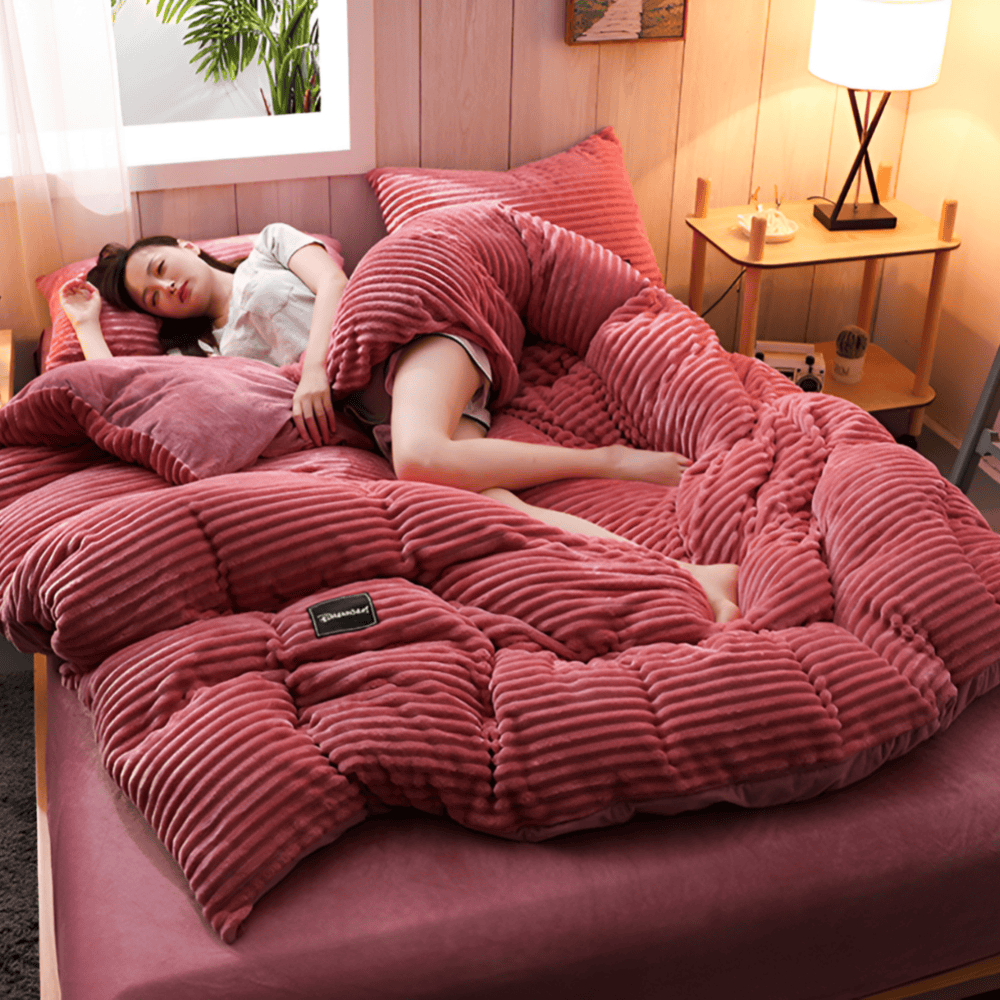 Cozy Comforter – Fluffy Dekbedovertrek voor Ultiem Slaapcomfort | Vier Seizoenen
