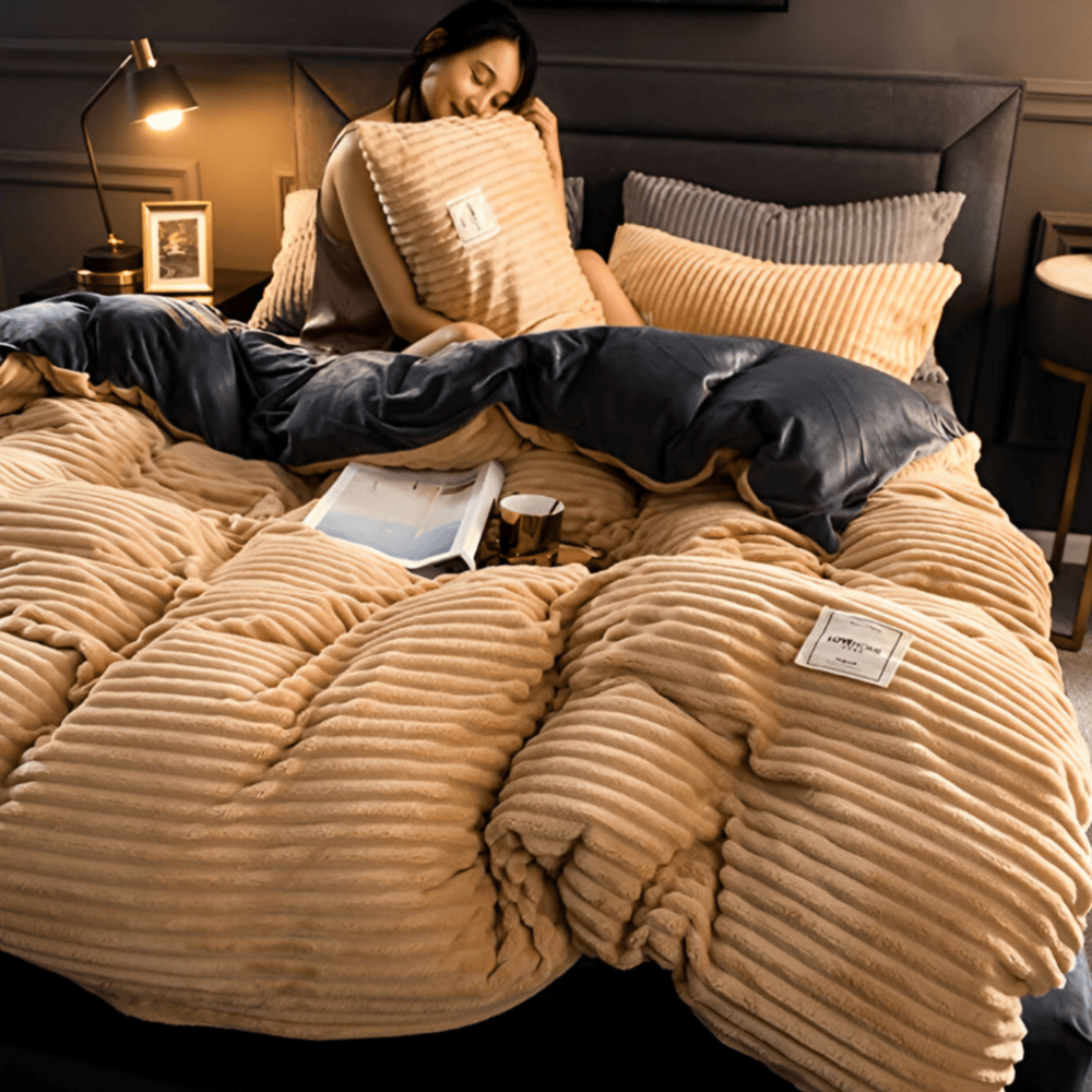 Cozy Comforter – Fluffy Dekbedovertrek voor Ultiem Slaapcomfort | Vier Seizoenen