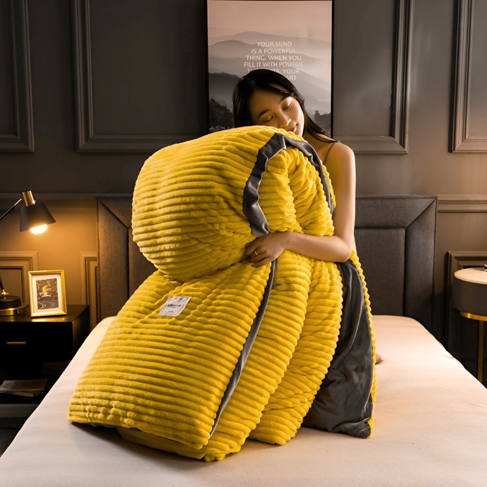 Cozy Comforter – Fluffy Dekbedovertrek voor Ultiem Slaapcomfort | Vier Seizoenen