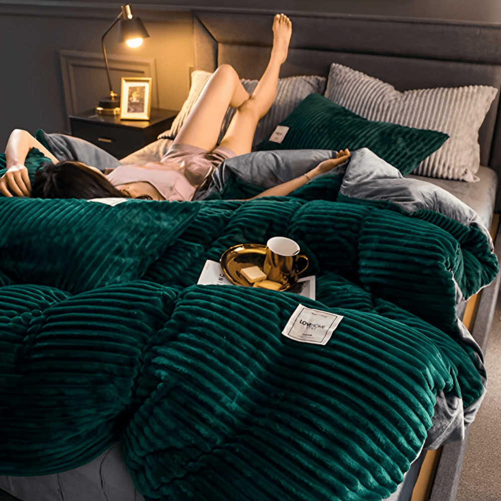 Cozy Comforter – Fluffy Dekbedovertrek voor Ultiem Slaapcomfort | Vier Seizoenen