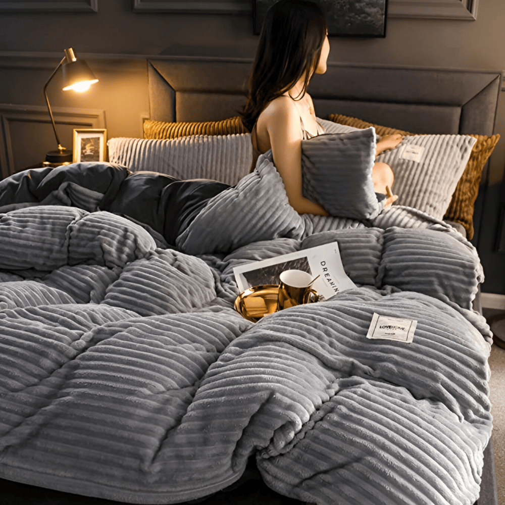 Cozy Comforter – Fluffy Dekbedovertrek voor Ultiem Slaapcomfort | Vier Seizoenen