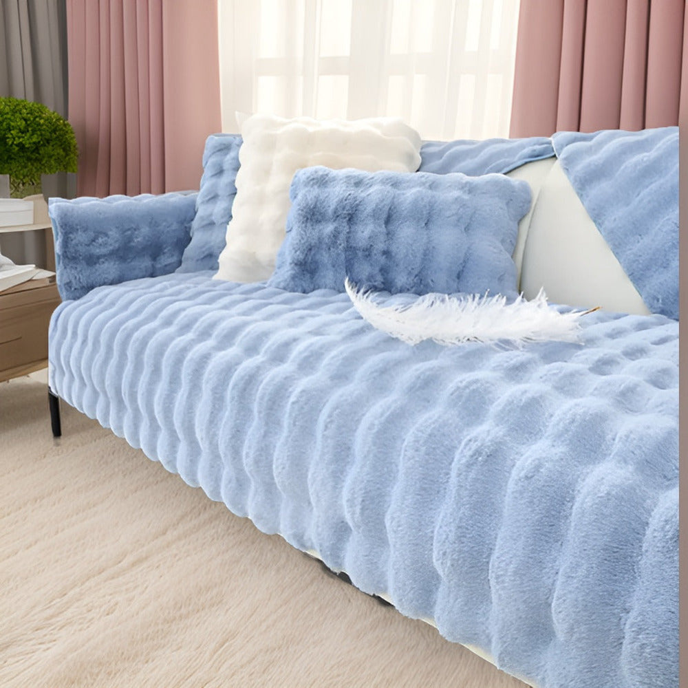 Luxe Sofa Cover – Dikke Pluche Bankhoes Beschermt Tegen Honden- en Kattenharen
