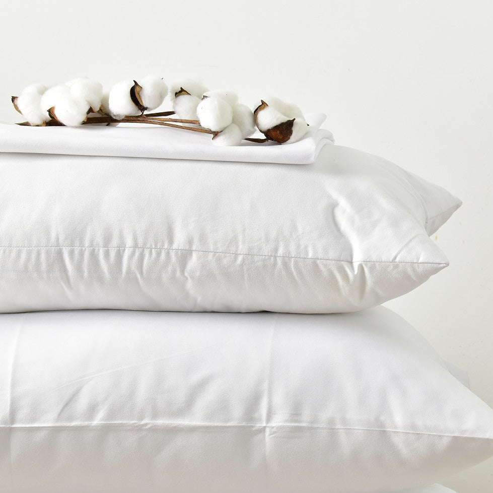 Premier Down Feel Kussen – Hypoallergeen Microvezel & 100% Katoen