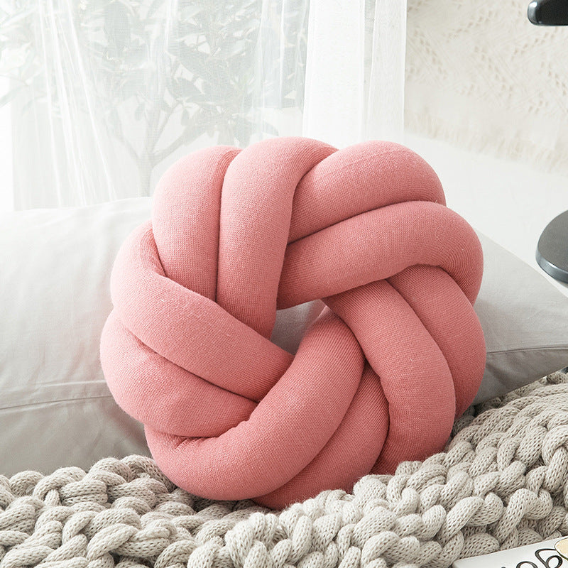 Katoenen Knoopkussen – Decoratief & Comfortabel Sierkussen voor Bank of Bed