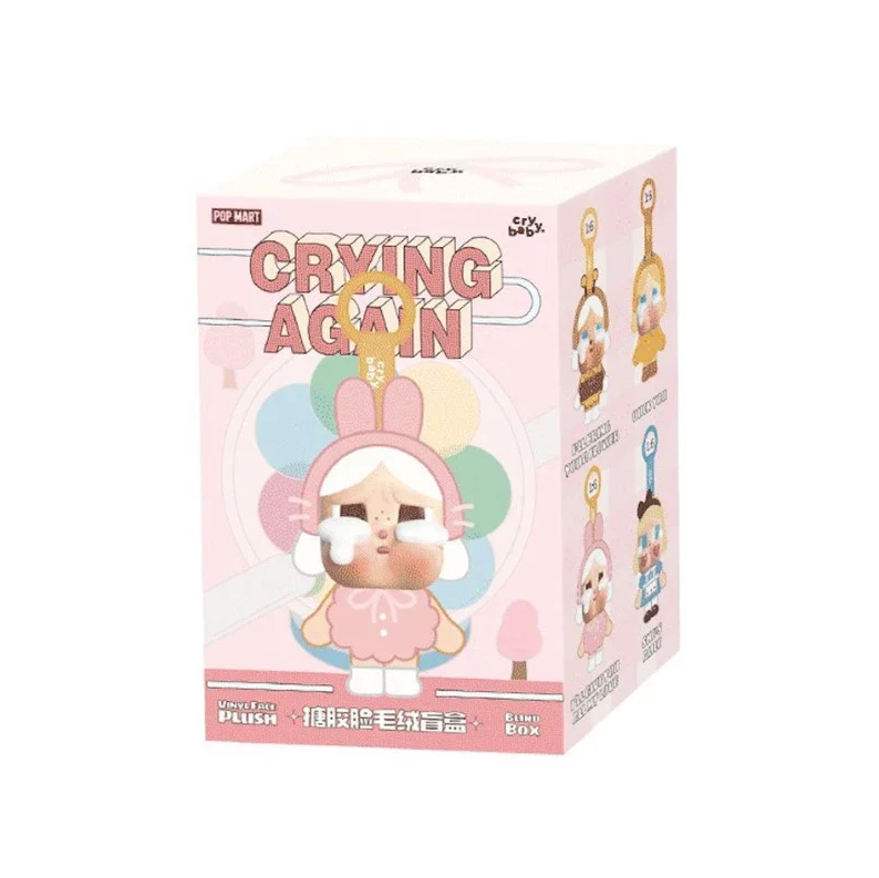 Labubu CryBaby Crying Again Blind Box – Pop Mart Collectible Figures