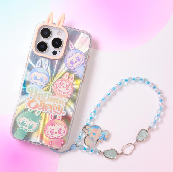 Labubu The Monsters Big Into Energy Phone Charm Blind Box – Pop Mart Collectibles