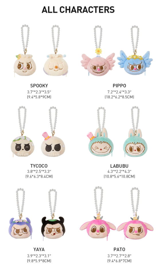 Labubu Party Series Blind Box Set (6 Figuren) – Pop Mart The Monsters Collectibles