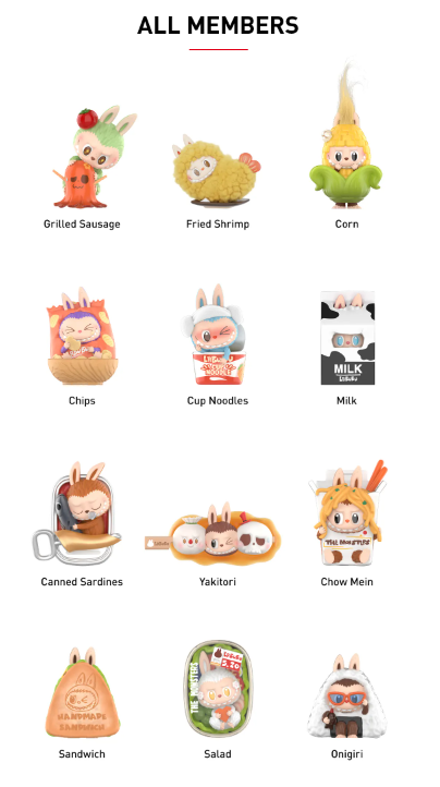 Labubu Wacky Mart Blind Box โ Pop Mart The Monsters Collectibles (1 Stuk)