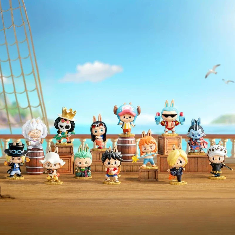 Labubu x One Piece Blind Box Set (12 Stuks) – Pop Mart The Monsters Collectibles