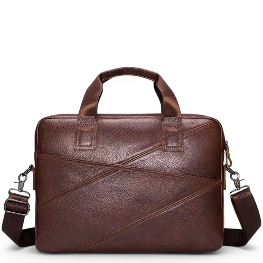 Leren Laptoptas Zwart – Elegant & Functioneel