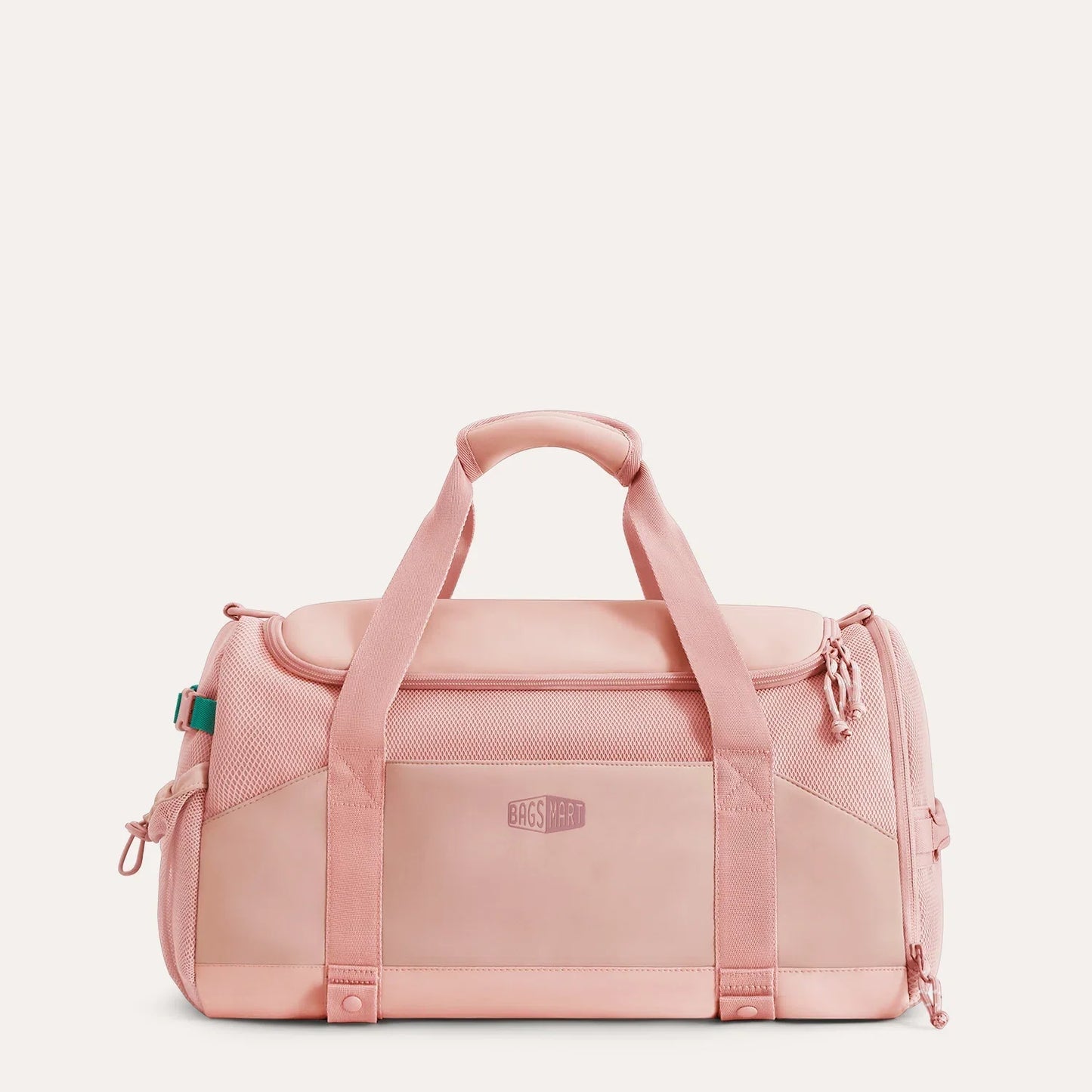 Beige Duffeltas 36L – Waterafstotende Sport- & Reistas met Schoenenvak en Meerdere Vakken voor Gym & Reizen