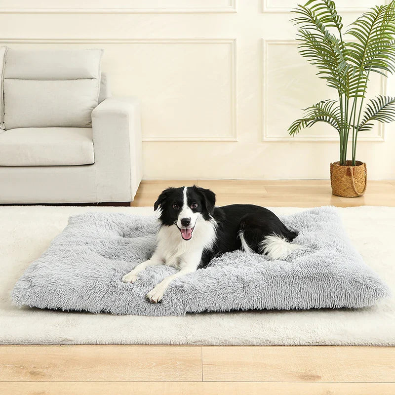 Fluffy Hondenmat & Kattenmat – Rechthoekig Comfort Kussenbed