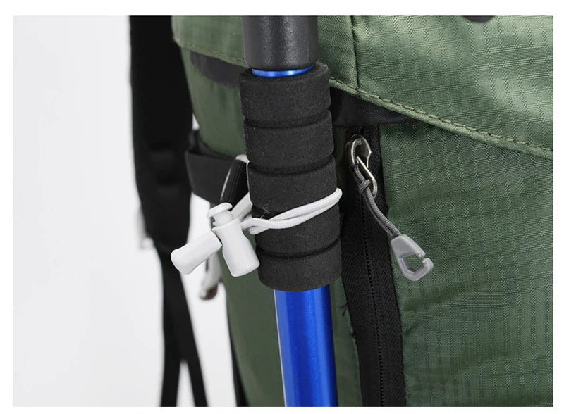 Waterdichte Nylon Rugzak 50L – Ruim, Duurzaam & Comfortabel