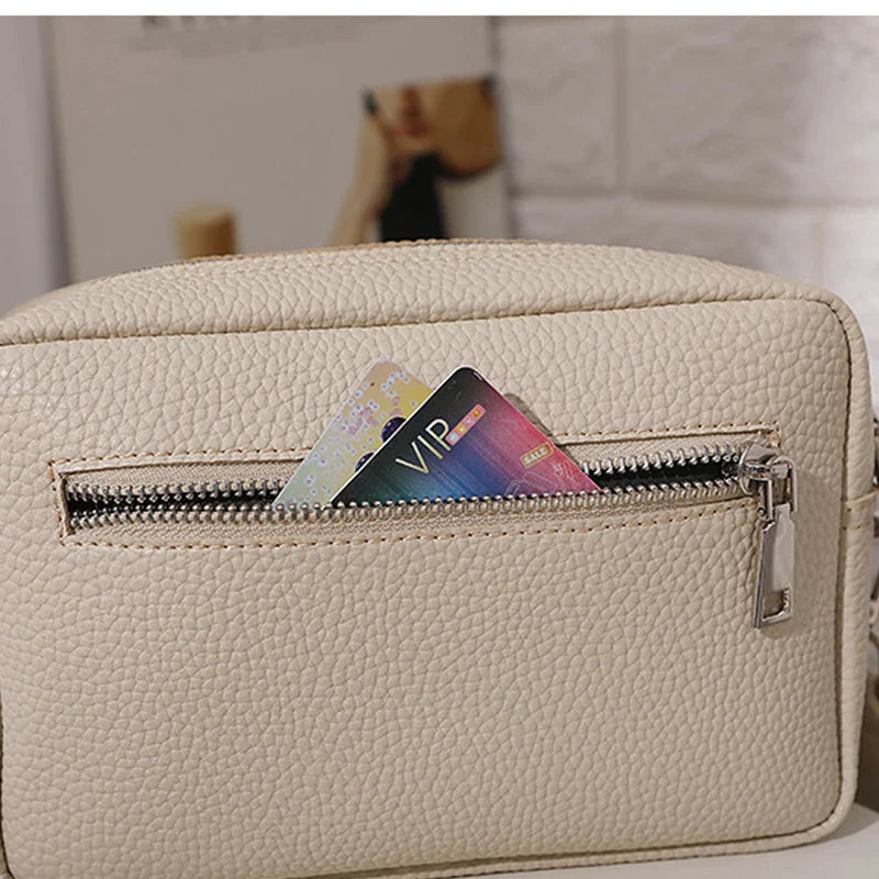 Elegante Schoudertas in Beige – Compact, Stijlvol & Praktisch voor Elke Dag