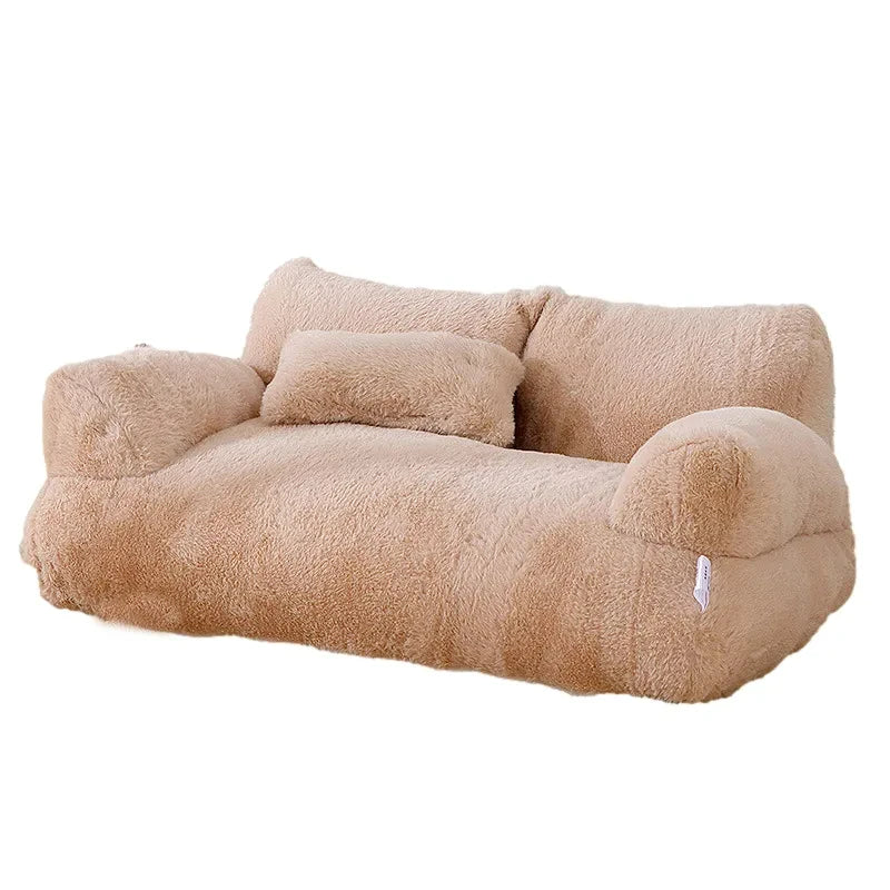 Sofa Hondenmand & Kattenmand – Zachte Fluffy Huisdierbank