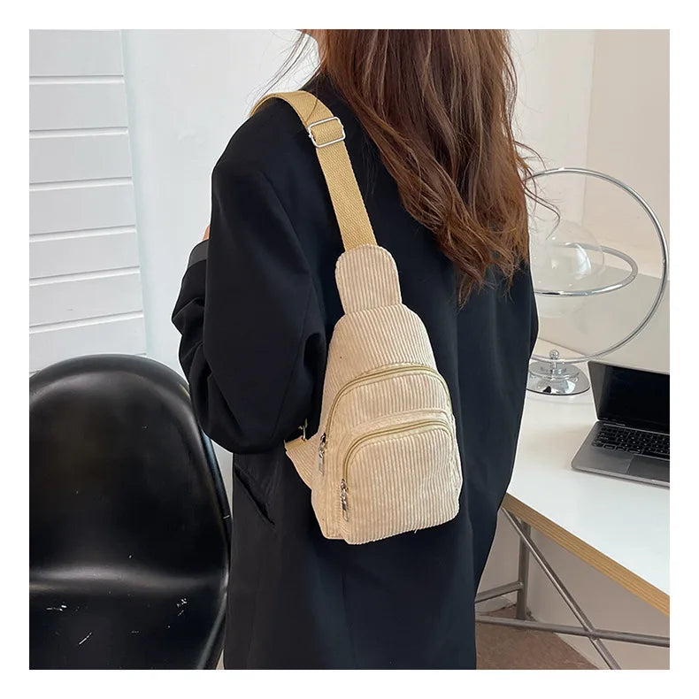 Teddy Heuptas โ Zachte Pluche Crossbody Tas voor Dames
