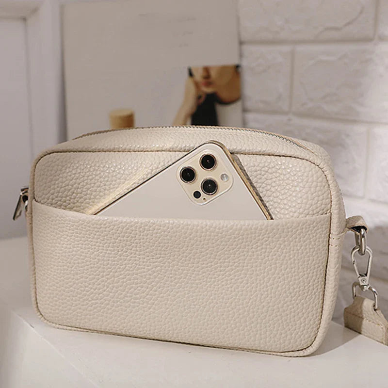 Elegante Schoudertas in Beige – Compact, Stijlvol & Praktisch voor Elke Dag
