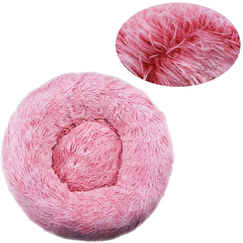 Donut Huisdiermand – Fluffy Kattenmand & Hondenmand met Anti-Stress Effect