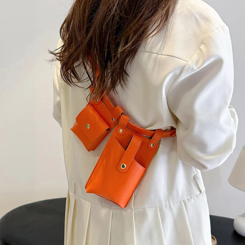 Mini Telefoontasje met Portemonnee – Crossbody – Trendy & Compact