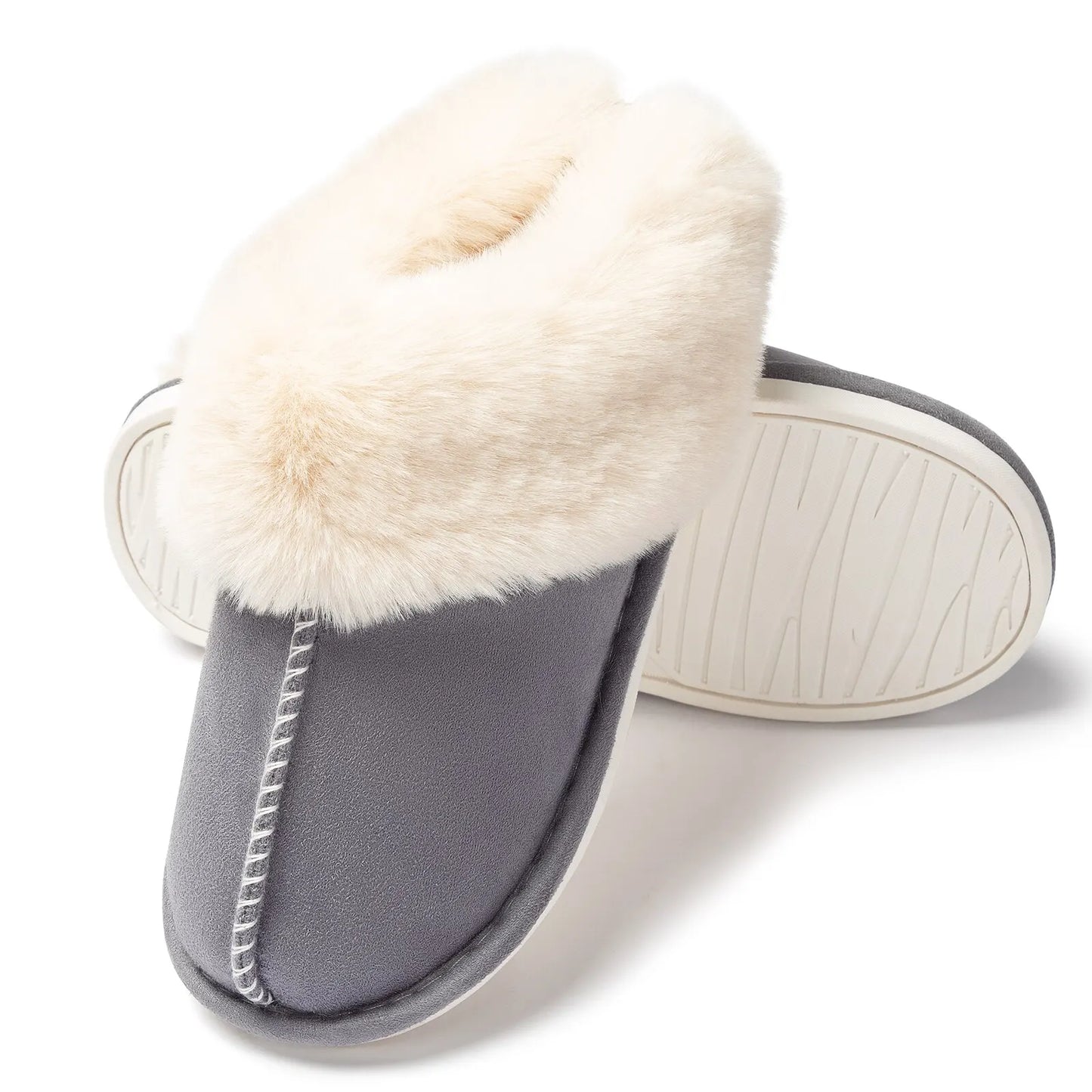 Dames Pantoffels met Bontvoering – Warme en Comfortabele Winter Slippers