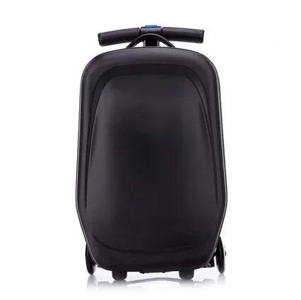 Reiskoffer met Step – Handbagage Trolley Koffer met Ingebouwd Scooter Systeem
