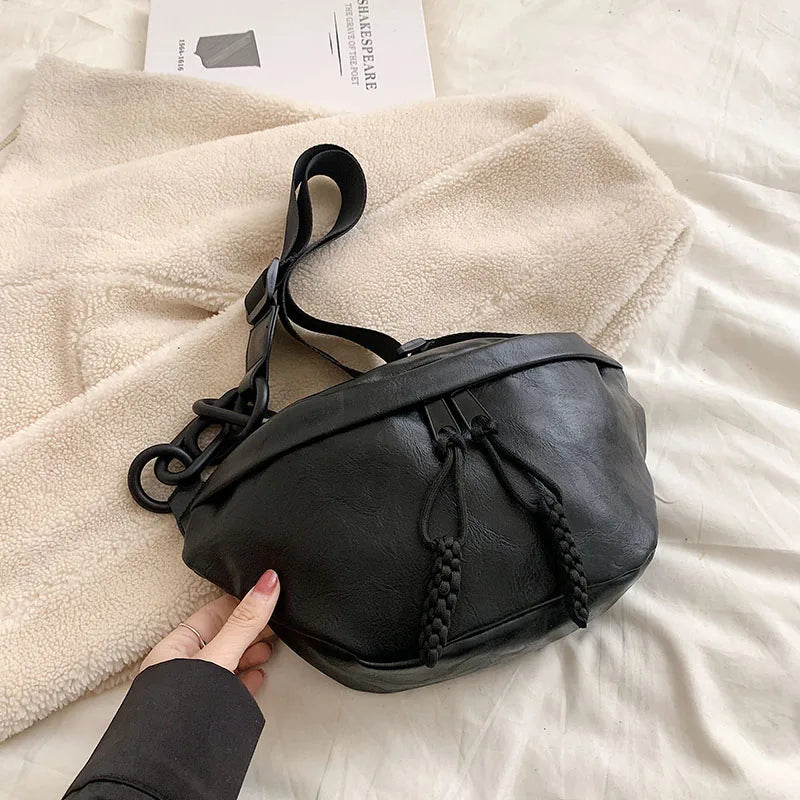 Leren Heuptas – Stoere Crossbody Tas met Verstelbare Band