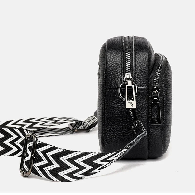 Trendy Schoudertas met Breed Band & Mini Etui – Stijlvol & Praktisch voor Dagelijks Gebruik