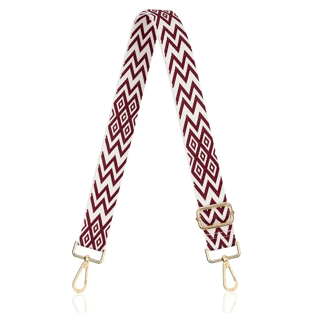 Verstelbare Schouderband voor Handtassen – Vervangende Bag Strap met Design