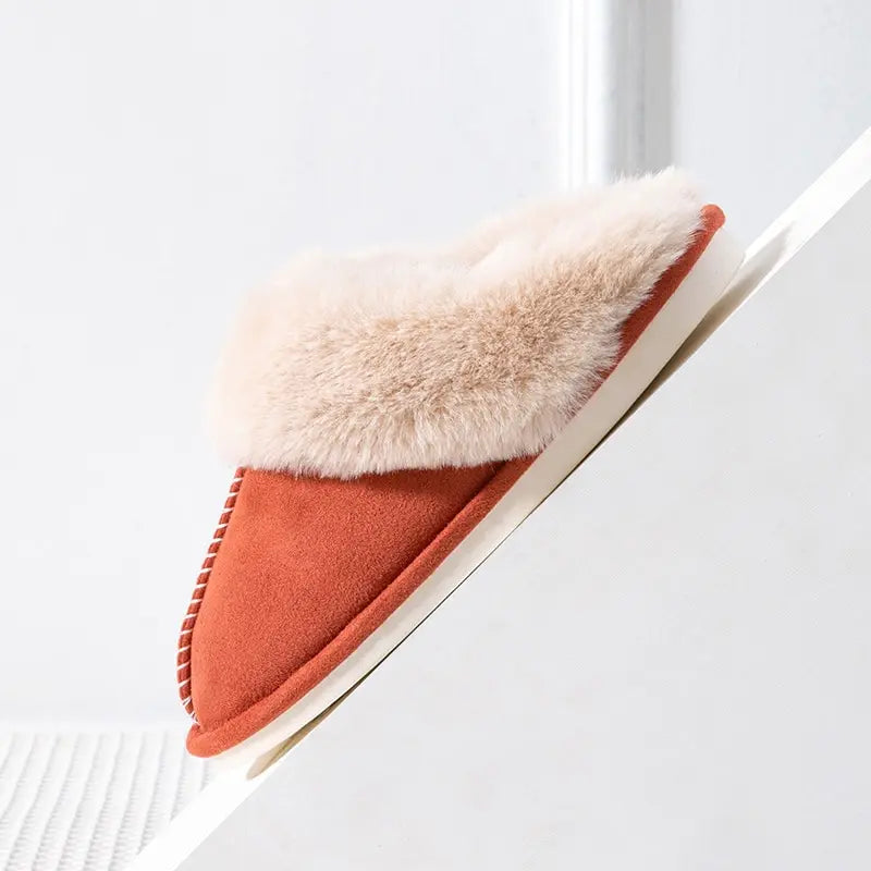 Dames Pantoffels met Bontvoering – Warme en Comfortabele Winter Slippers