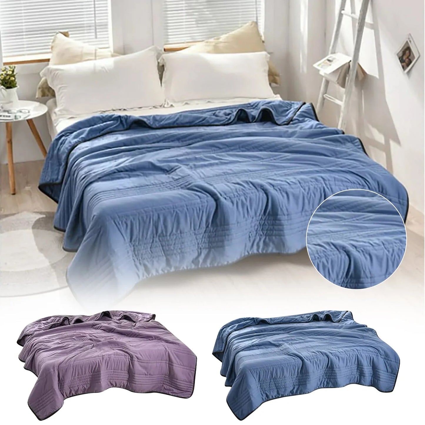 Lichte Zomer Deken – Ademend en Zacht Plaid voor Bed en Bank