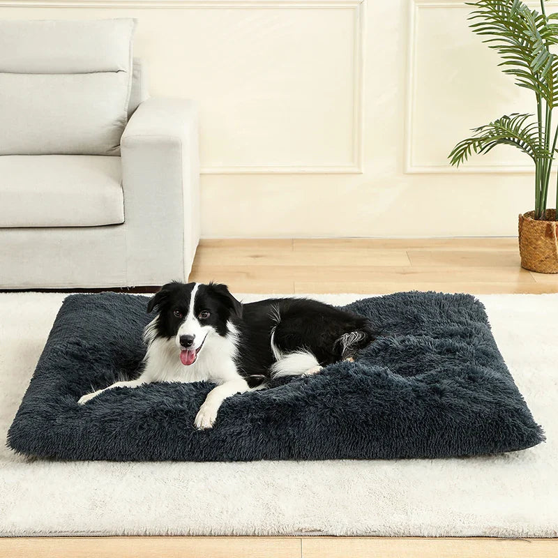 Fluffy Hondenmat & Kattenmat – Rechthoekig Comfort Kussenbed